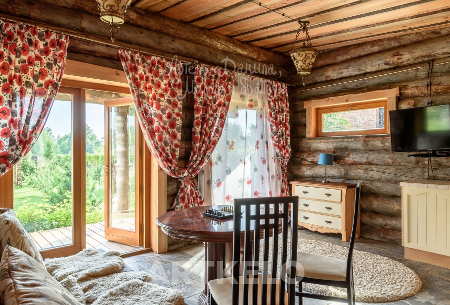 Шторы в стиле пэчворк