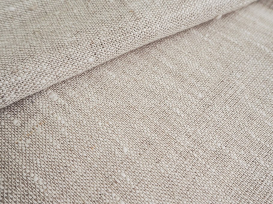 Лен некрашеный небеленый