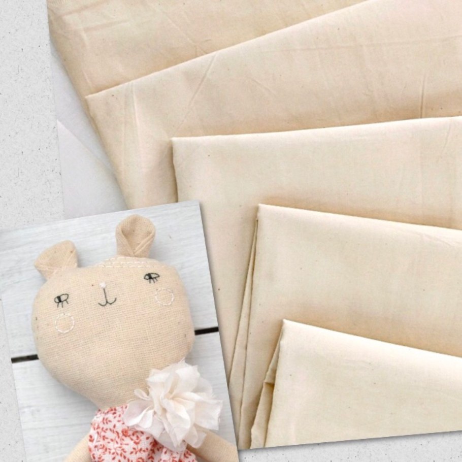 Небеленый лен