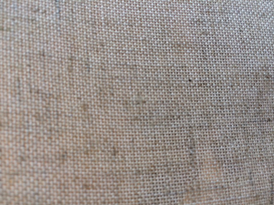 Плед льняная ткань