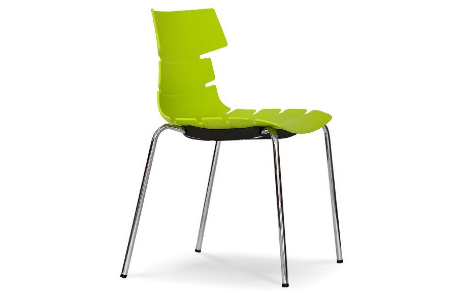 Стул ESF DC-350 голубой/дерево