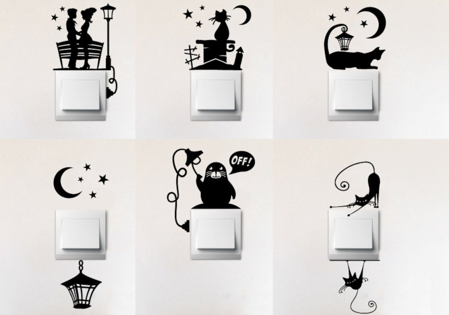 Трафарет для выключателя