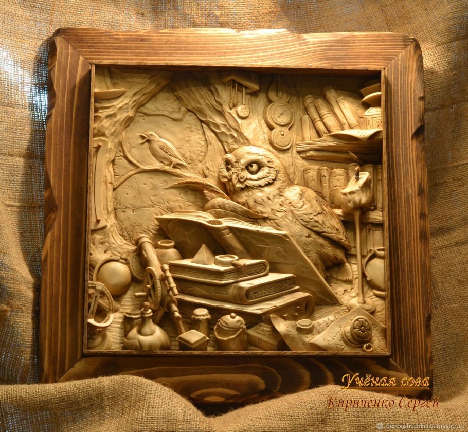 Петр Носиков резьба по дереву