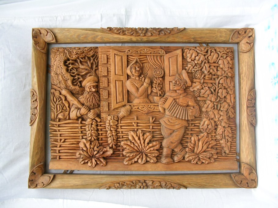 Резьба по дереву Юнашев