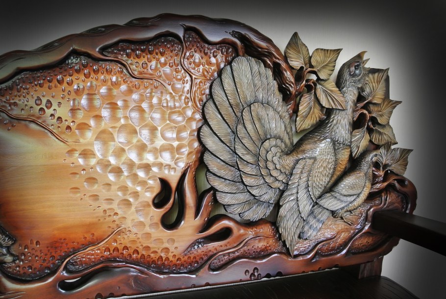 Картины из древесины