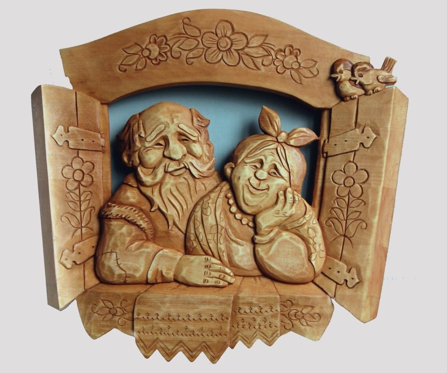 Пейзаж из деревьев