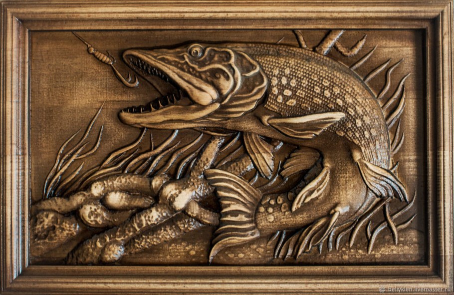 Панно охотники на привале