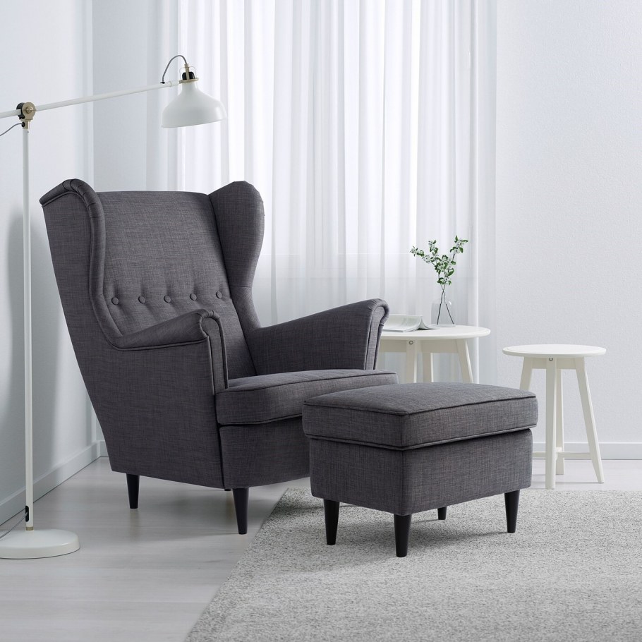 Кресло икеа Strandmon