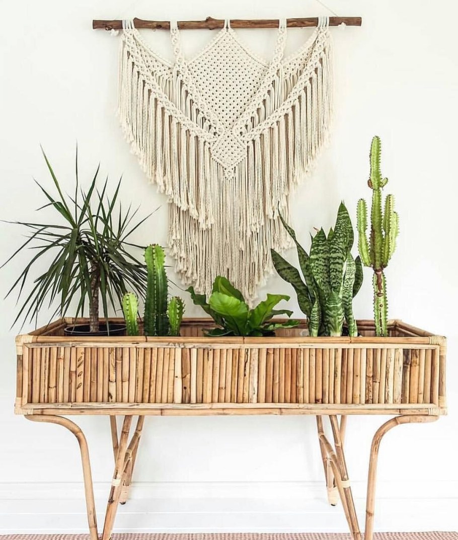 Панно макраме в декоре