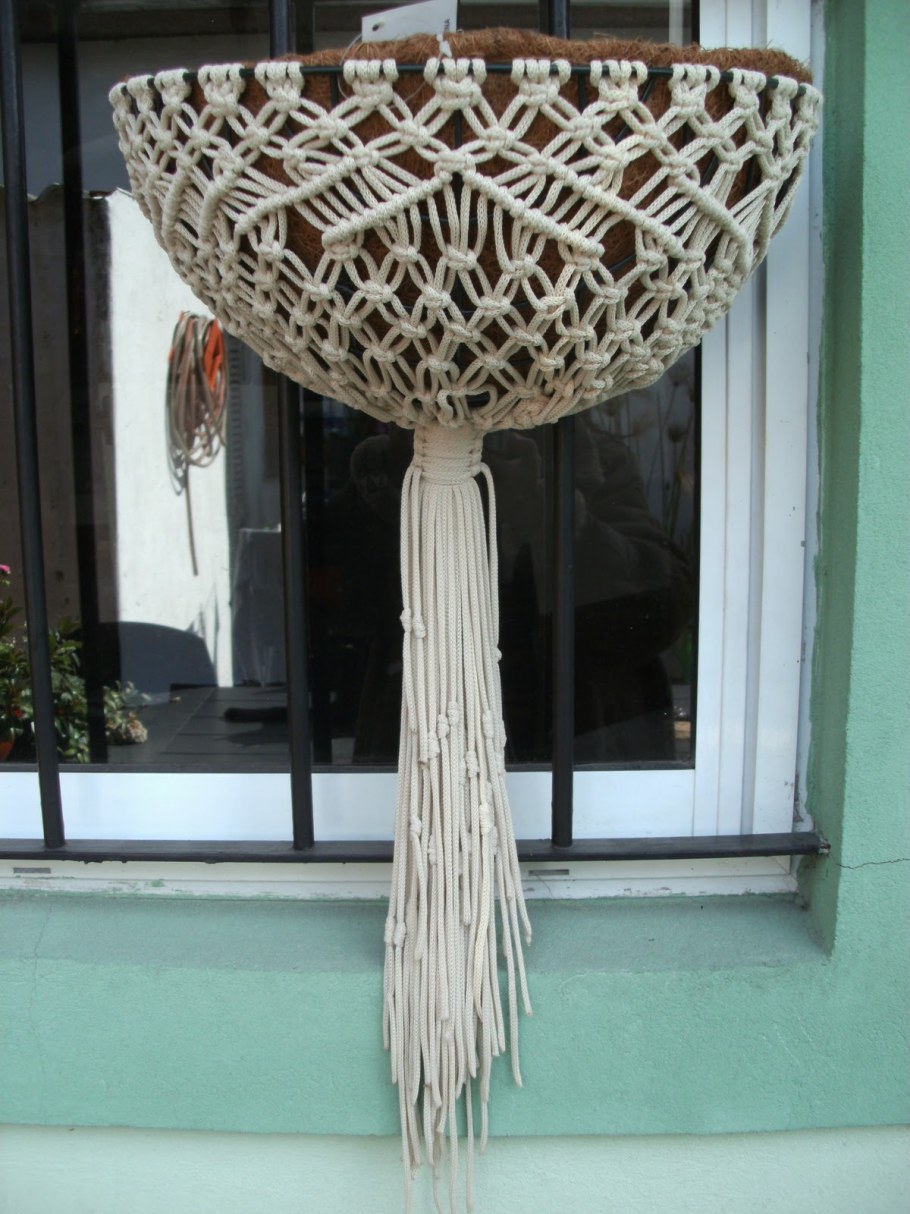 Вещи в технике макраме