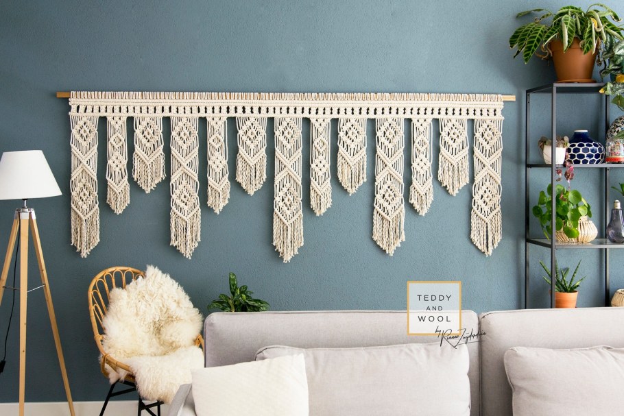 Macrame Wall Hanging штора МК