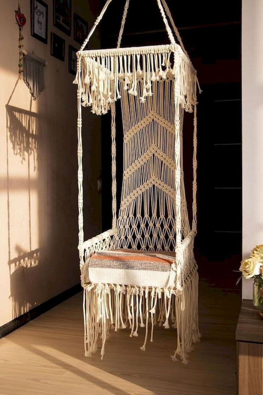 Макраме в интерьере