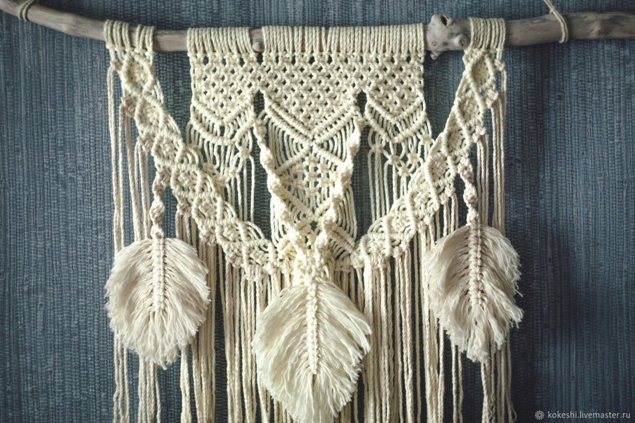 Макраме календарница