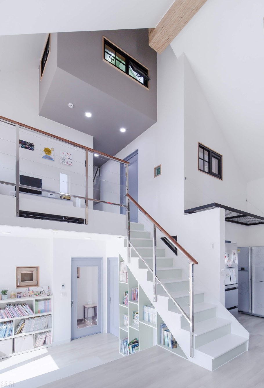 Двухэтажная квартира в Сеуле