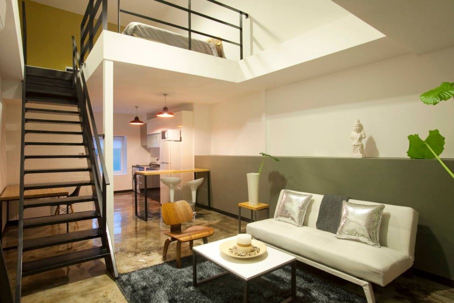 Двухэтажные квартиры в Корее