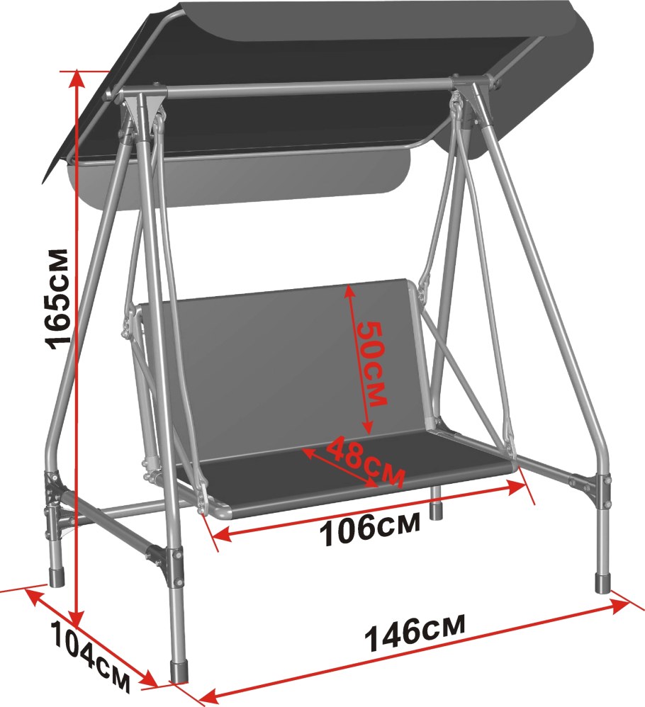 Чертеж лавки трансформера из профильной трубы