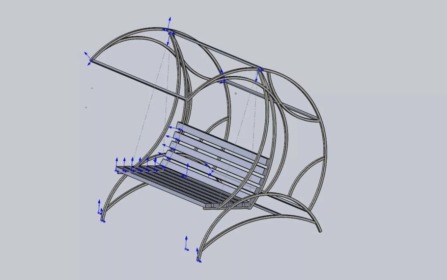 Садовые качели холодная ковка чертежи изделий
