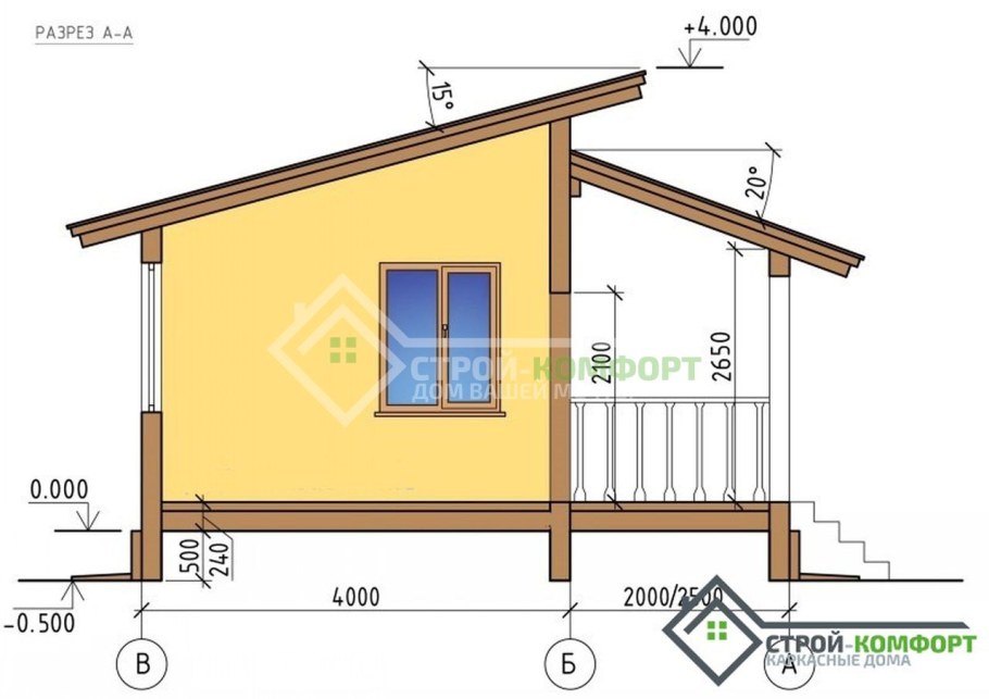Баня 6 на 6 планировка