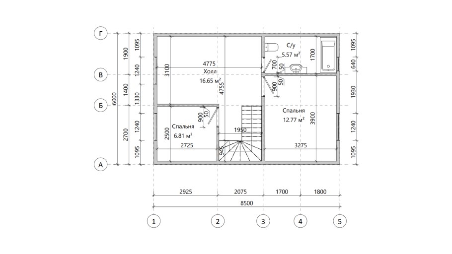 Калькулятор двухскатной крыши с чертежом