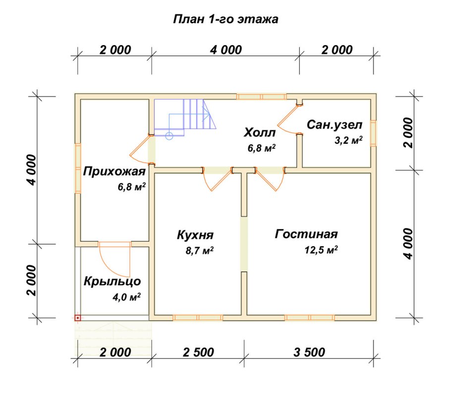 Баня 5х4 планировка чертежи