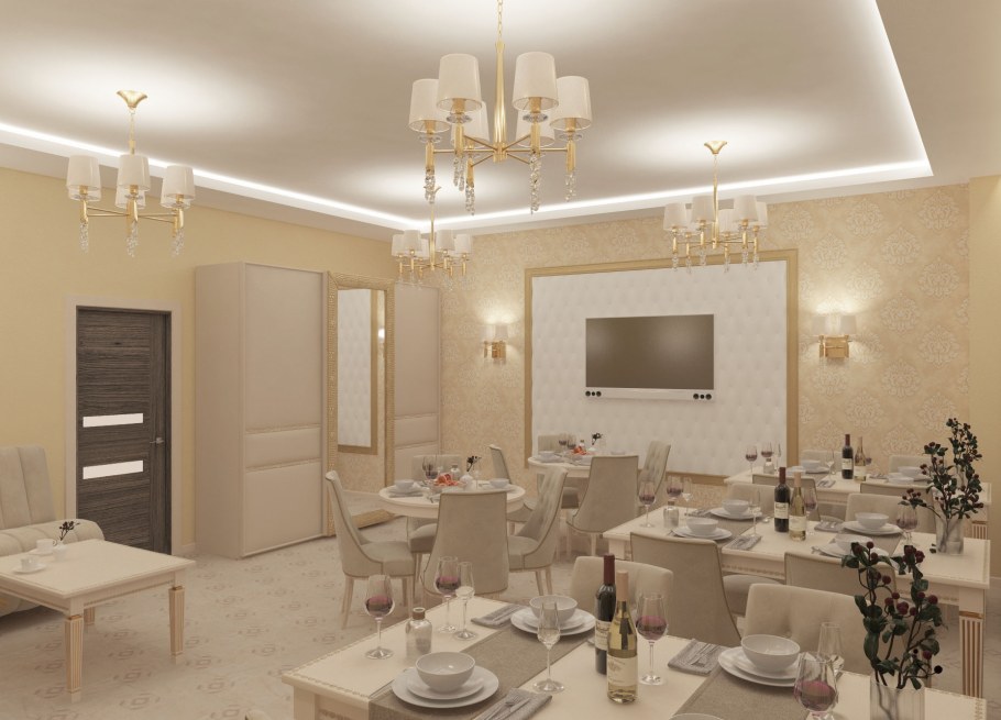 Интерьер банкетного зала