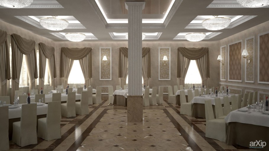 Интерьер банкетного зала