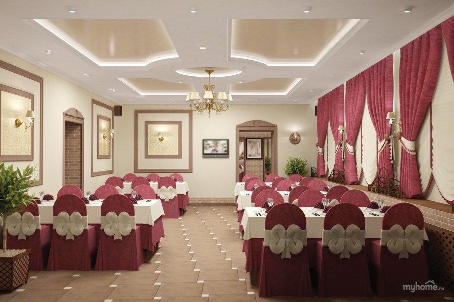 Ресторан в стиле Неоклассика