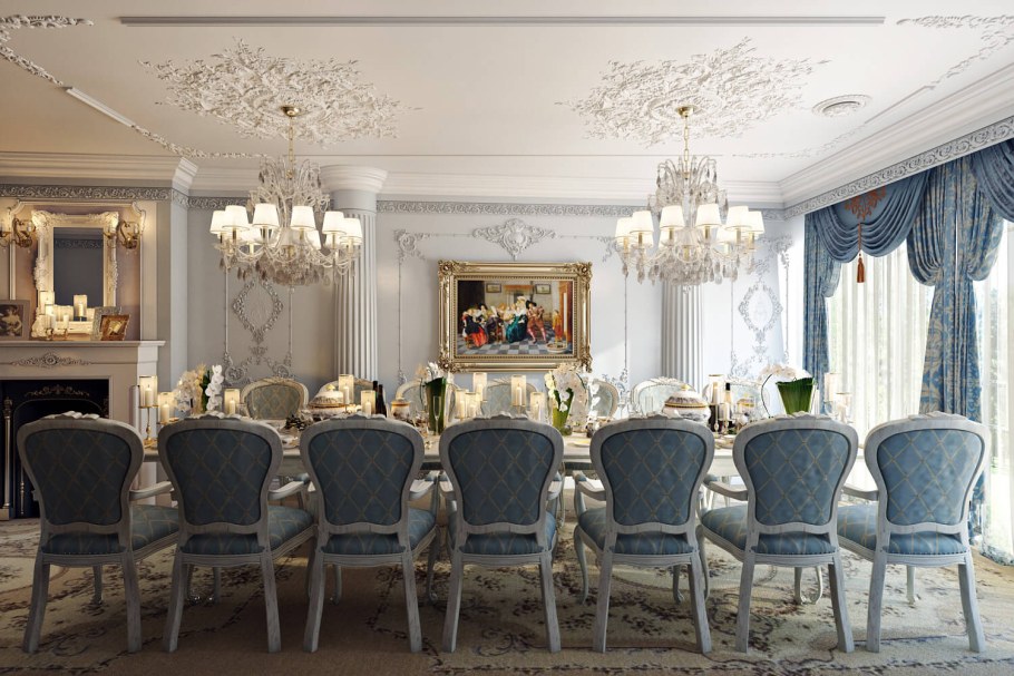 Отделка банкетного зала