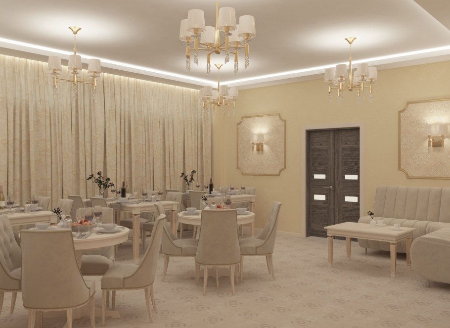 Интерьер банкетного зала