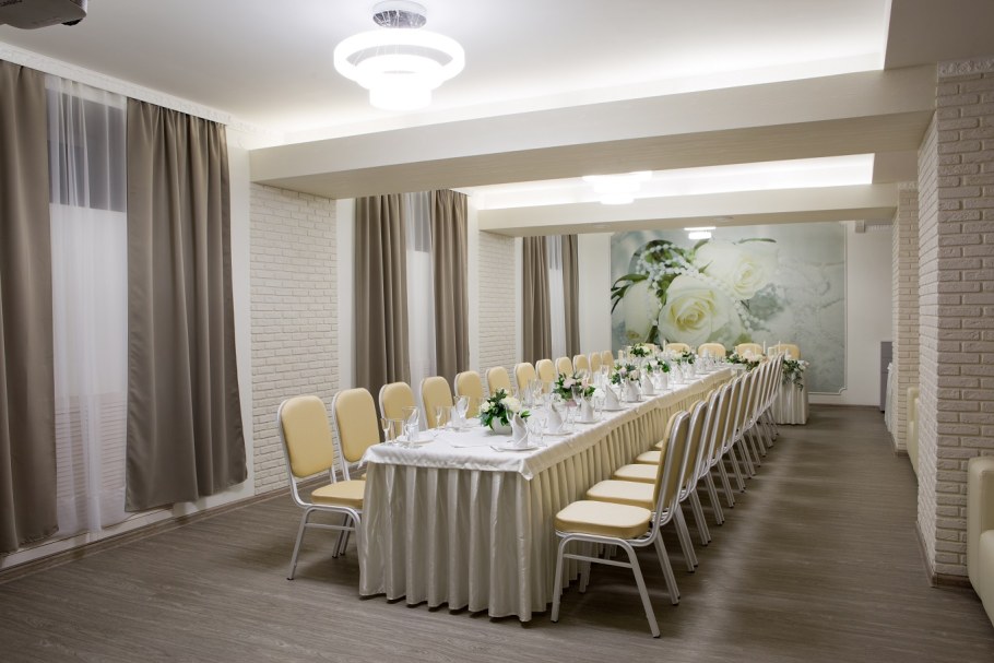Отделка банкетного зала