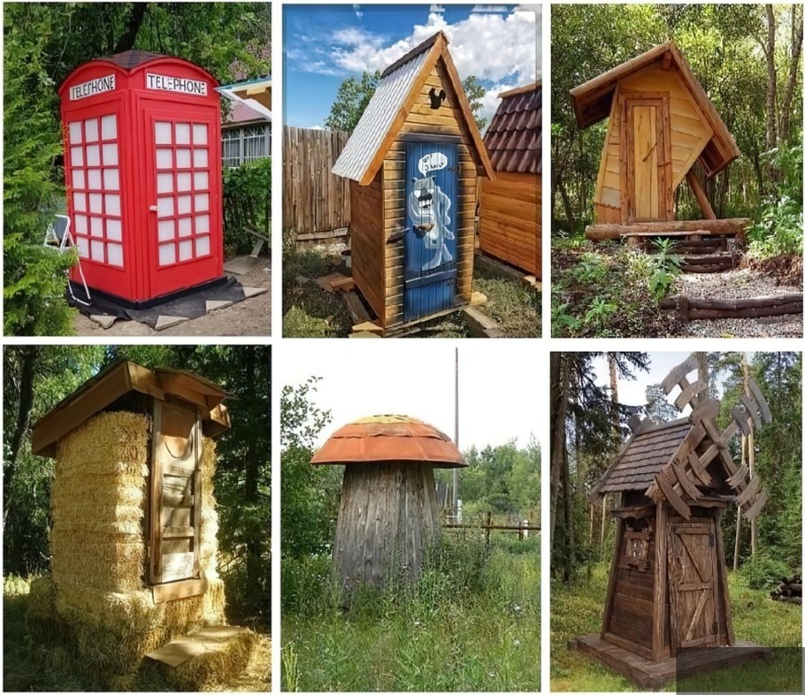 Проект деревенского туалета