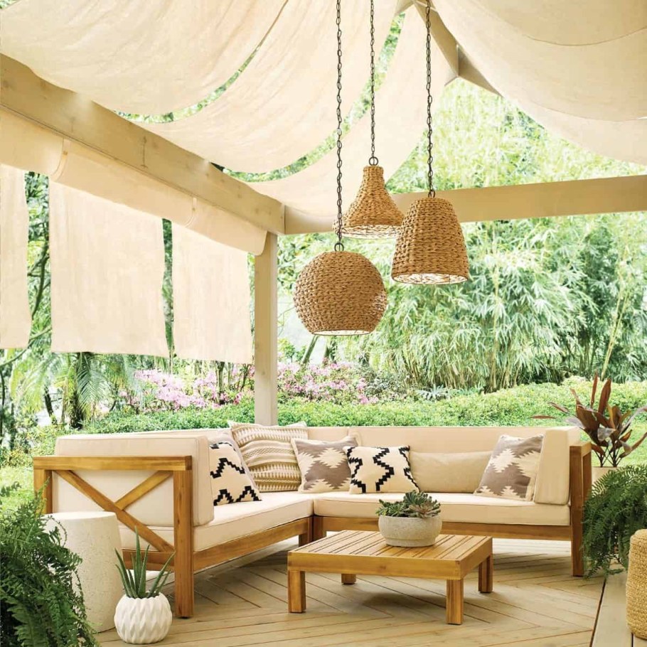 Беседка экостиль