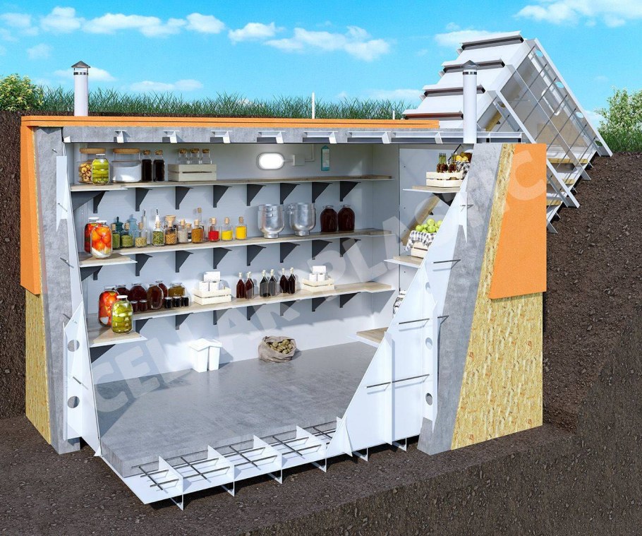 Пластиковый погреб Витязь