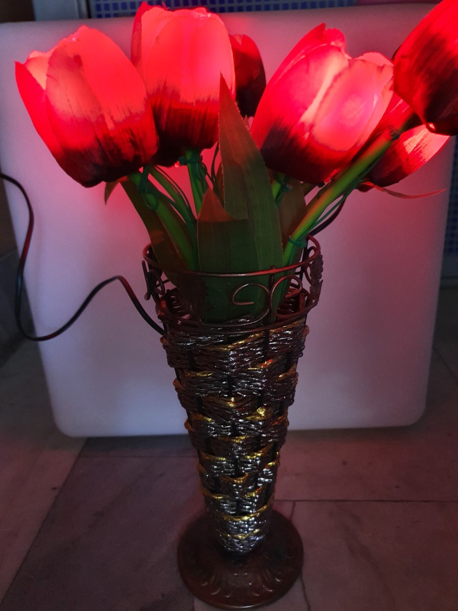 Ночник тюльпаны