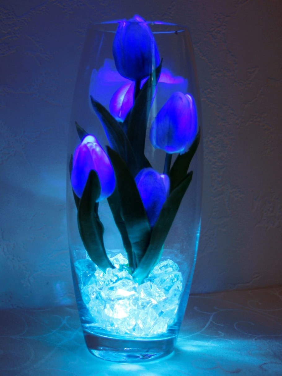 Светильник ночник тюльпаны