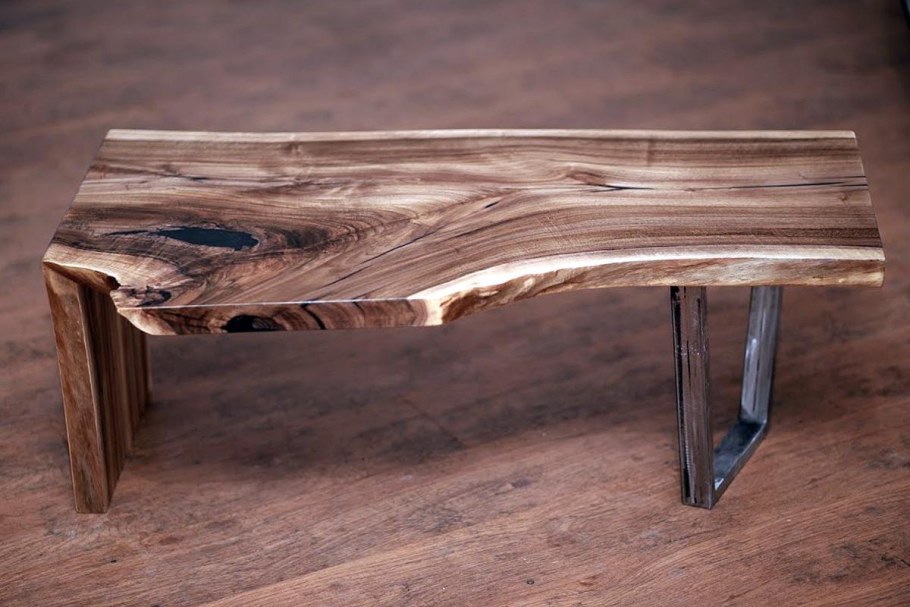 Журнальный столик из слэба