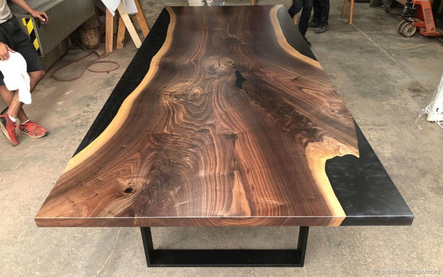 Американский орех слэб