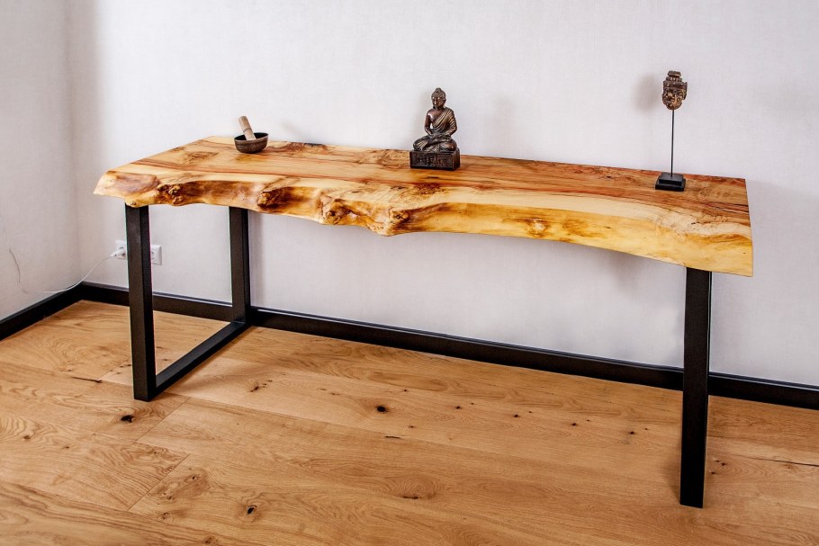 Консоль из слэба лофт