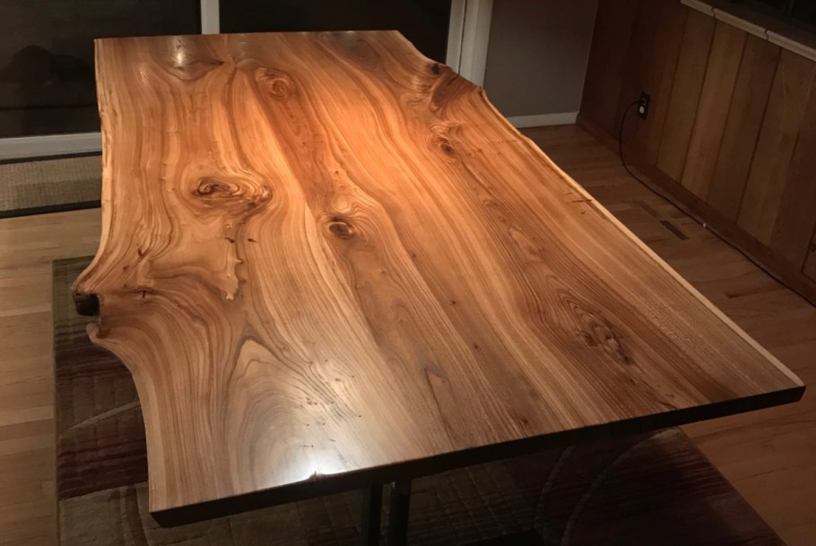 Слэб дуба карагача