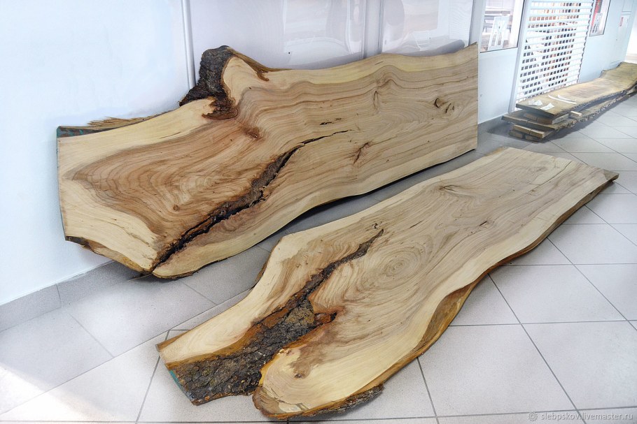 Слэб дуба карагача