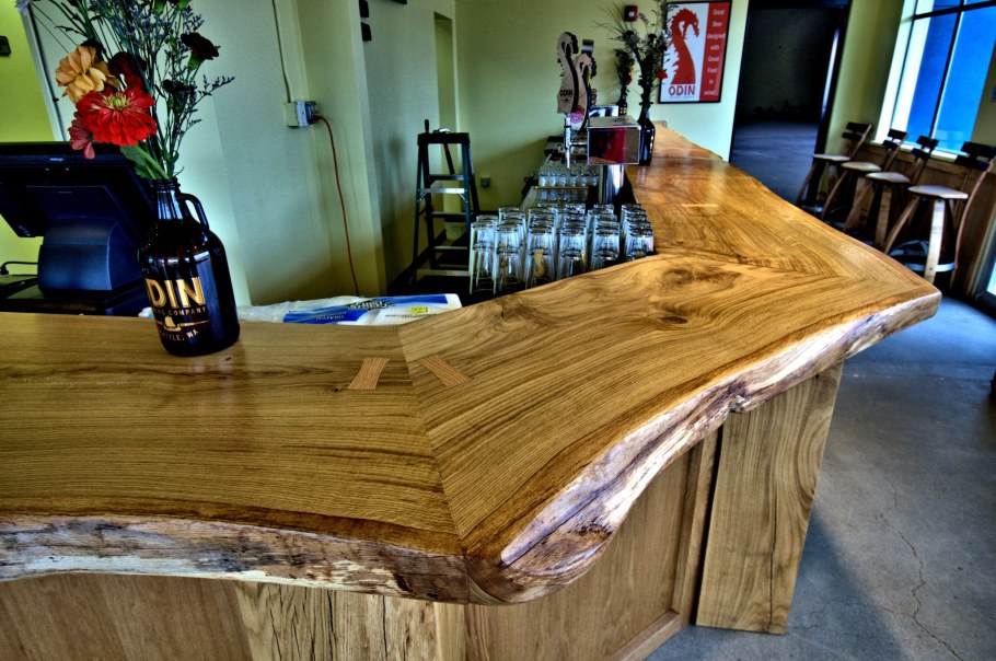 Ясень столешница слэб