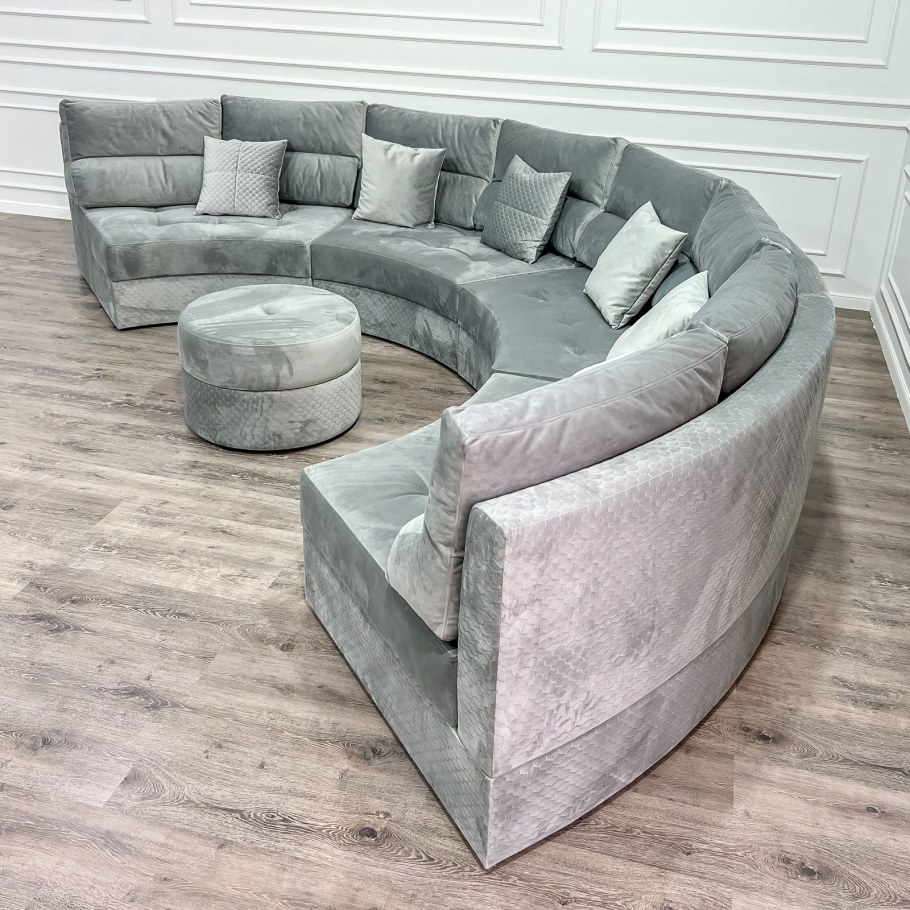 Модульный диван Манхеттен полукруглый