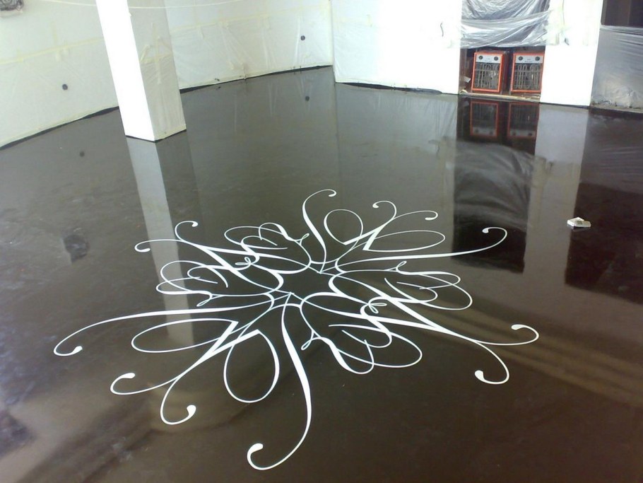 Наливной эпоксидный пол терраццо