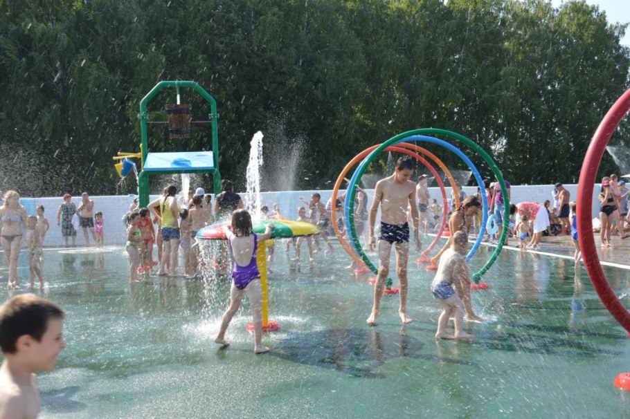 Открытый бассейн в Азнакаево