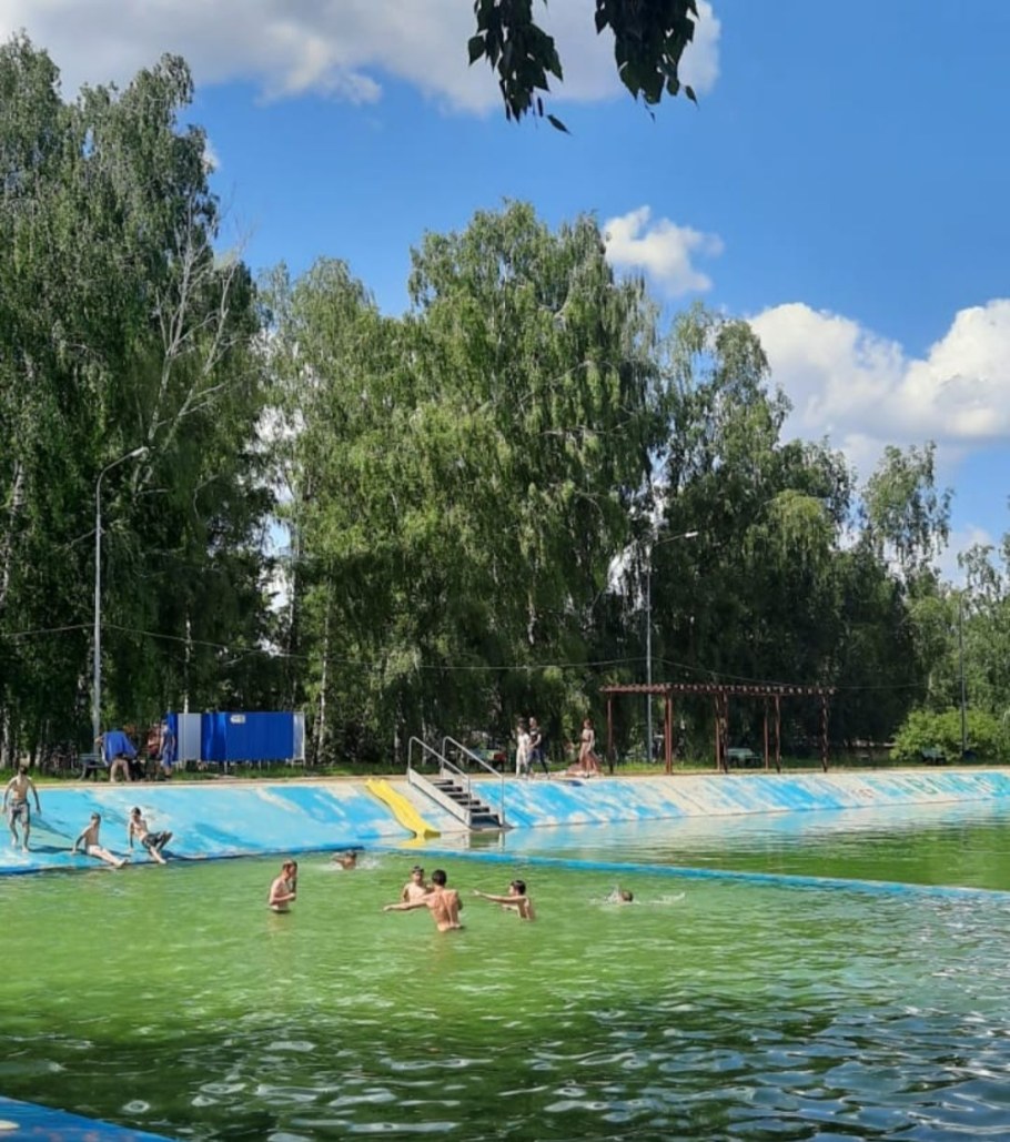 Открытый бассейн город Бавлы