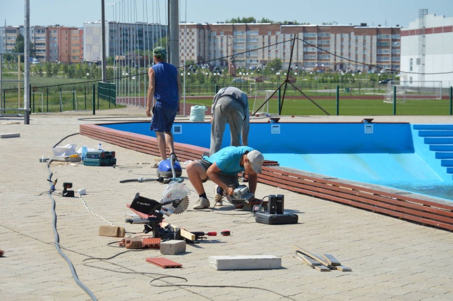 Архыз открытый бассейн