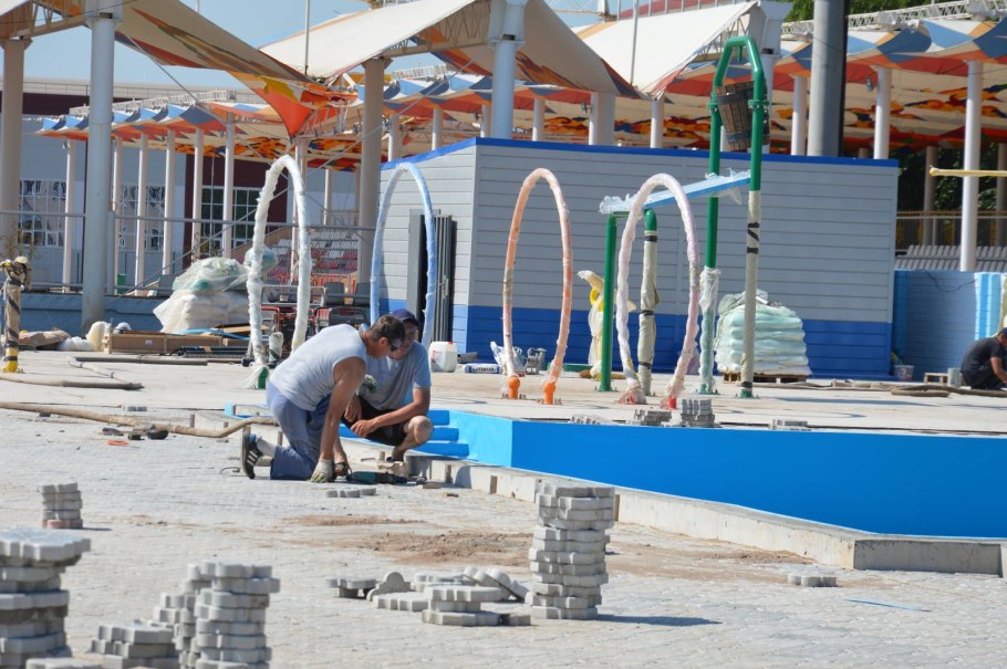 Азнакаевский открытый бассейн Азнакаево