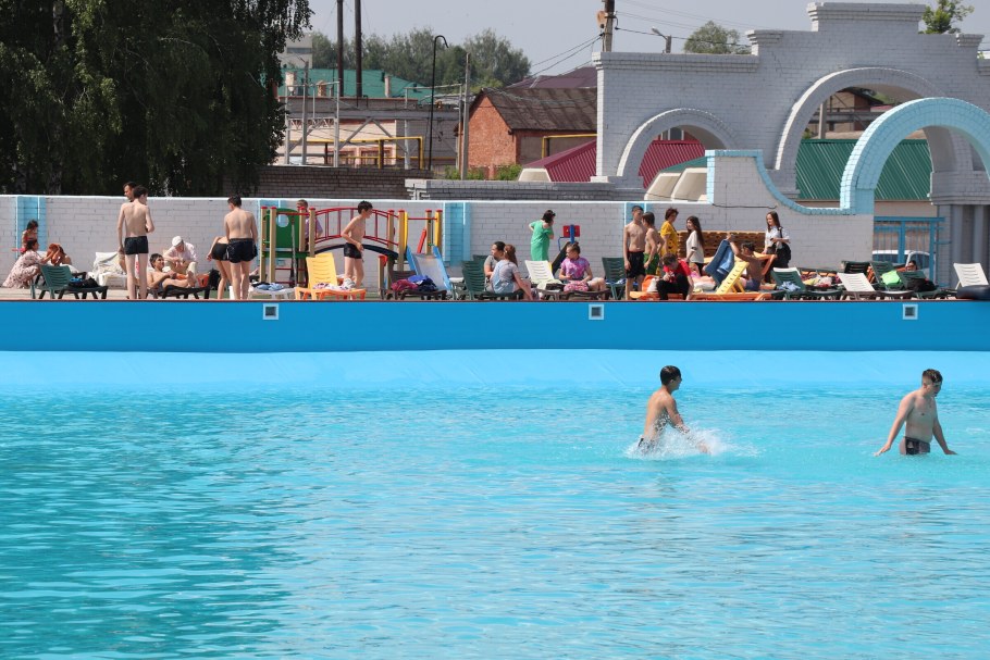 Открытие бассейна в Азнакаево