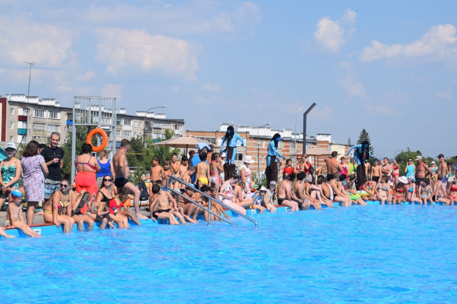 Открытый бассейн в Азнакаево