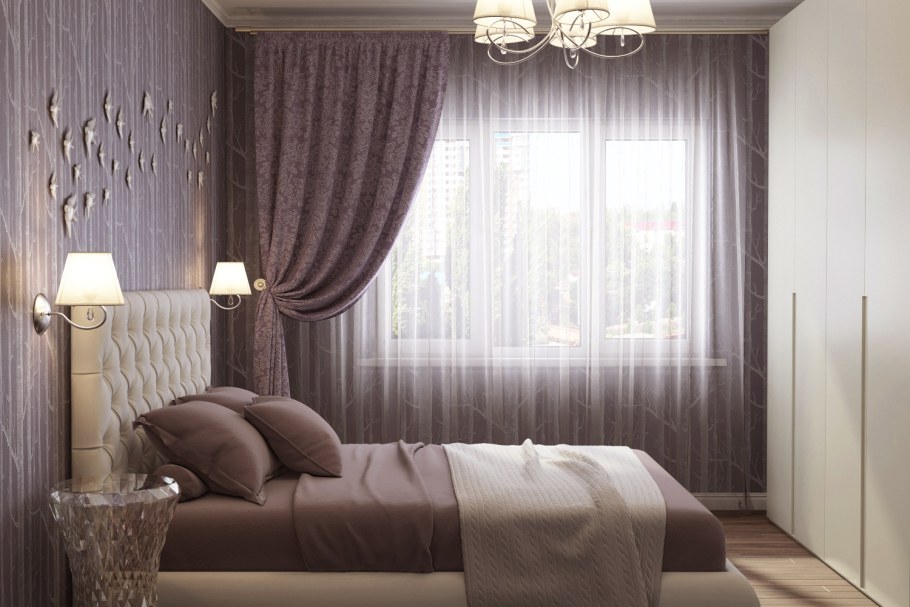 Спальня для молодой пары